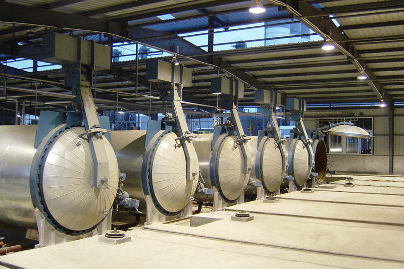 De Baksteen van de grote Schaalstoom/de Concrete Autoclaaf Φ2.68 × 38m/Van AAC de autoclaaf van de Drukvatautoclaaf AAC